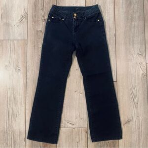 IMAN Black Denim Jeans Size 6